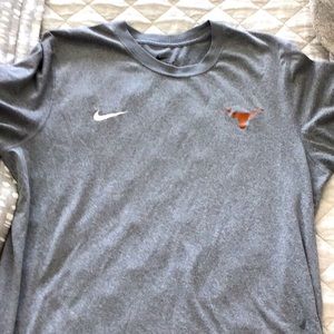 Nike university of Texas dri fit shirt